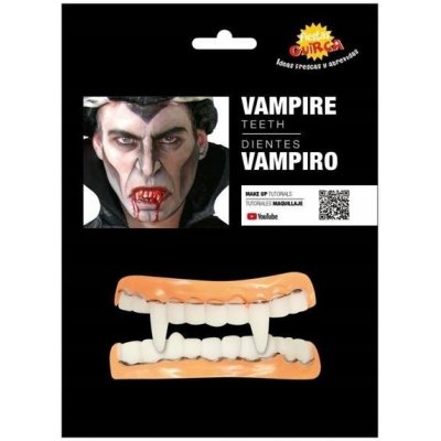 Upíří čelist 2 nástavce Halloween Strašidelné zuby – Hledejceny.cz
