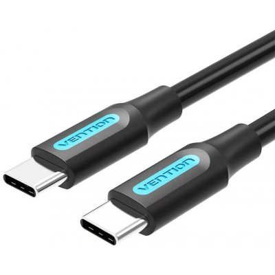 Vention COSBH Type-C USB-C 2.0 Male to USB-C Male, 2m, černý – Zboží Mobilmania