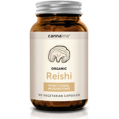 Euphoria Cannaline Reishi Funkční Houby 90 kapslí – Hledejceny.cz
