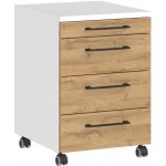 Germania pojízdný Profi 2.0 42 x 49 cm s dubovým dekorem tmavě šedý – Zboží Dáma