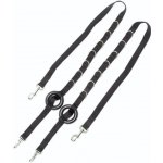 UMBRIA EQUITAZIONE Vyvazovačky s gumovým kroužkem černé – Zboží Dáma