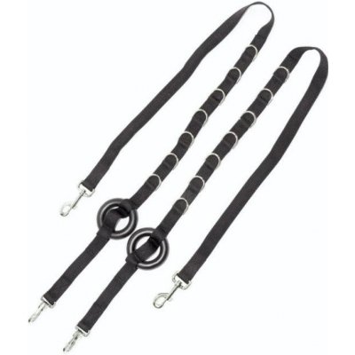 UMBRIA EQUITAZIONE Vyvazovačky s gumovým kroužkem černé – Zboží Dáma