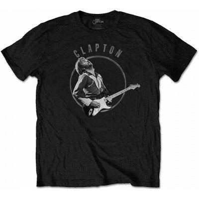 Eric Clapton tričko Vintage Photo black