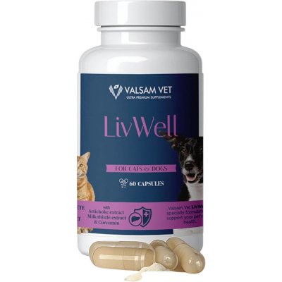 Valsam Vet Livwell 60 kapslí – Hledejceny.cz