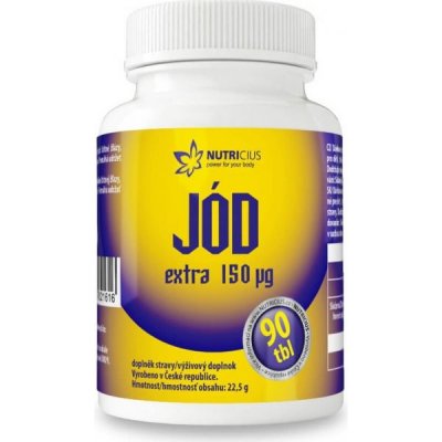 Jod Extra 150mcg 90 tablet – Hledejceny.cz