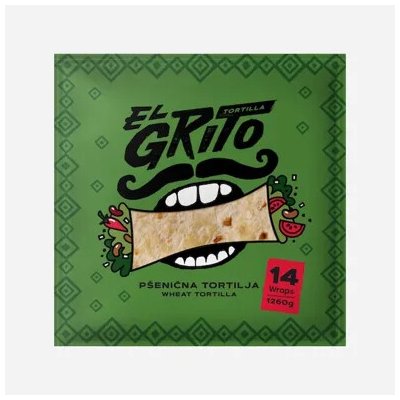 El Grito Pšeničná tortila klasik 25 cm 1,260 kg – Hledejceny.cz
