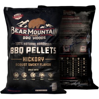 Bear Mountain BBQ pelety - Hickory, 9 kg