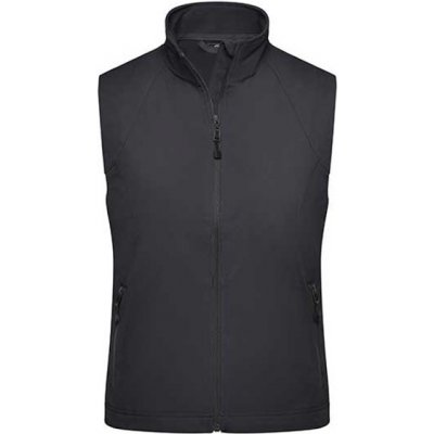 James & Nicholson dámská softshellová vesta JN1023 Black – Zboží Mobilmania