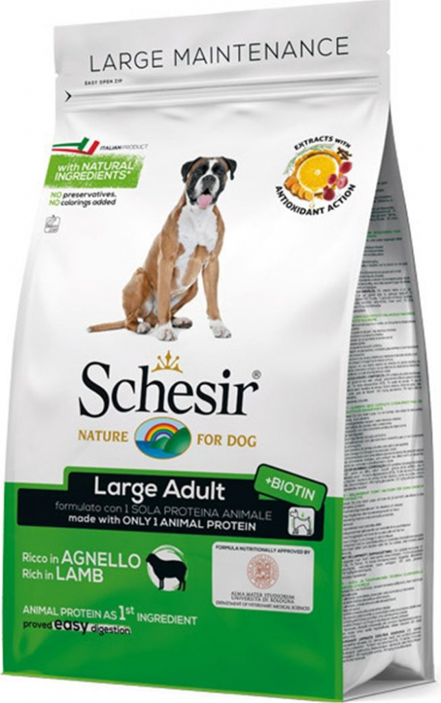 Schesir dog Large Adult Jehněčí s rýží 12 kg