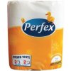 Papírové ručníky Perfex Kuchyňské utěrky 2 vrstvy 45 útržků 10,8 m (á2ks) 0263