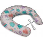 Sablio Těhotenský polštář Chrastítko a čepičky – Zbozi.Blesk.cz