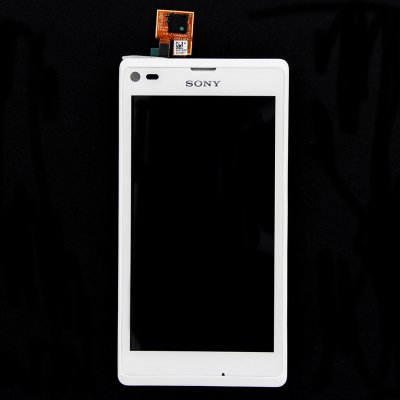 Kryt Sony Xperia L C2105 Přední bílý – Zboží Mobilmania