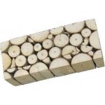 Svícen dřívka obdelník natural 29*12*9,5cm – Hledejceny.cz