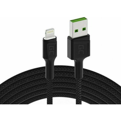 Green Cell KABGC05 USB-A - Lightning, 120cm, bílý – Zbozi.Blesk.cz