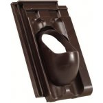 HPI Plastová prostupová taška pro krytinu Tondach TRF 12 Hranice posuvná průměr průchodu 100 mm typ červenohnědá 1 ks – Zbozi.Blesk.cz