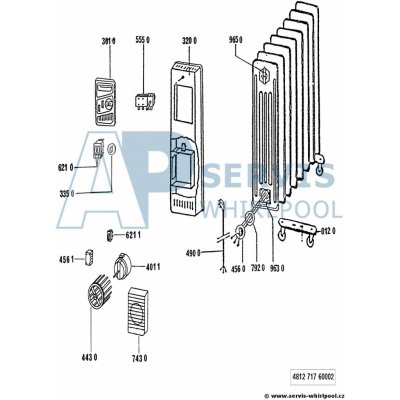 Whirlpool 482000022197 vrtule ventilátoru – Zbozi.Blesk.cz