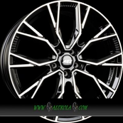 AEZ Toronto 7.5x18 5x112 ET51 black polished | Zboží Auto