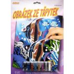 ArtLover Obrázek ze třpytek Rybičky 20x25cm – Hledejceny.cz