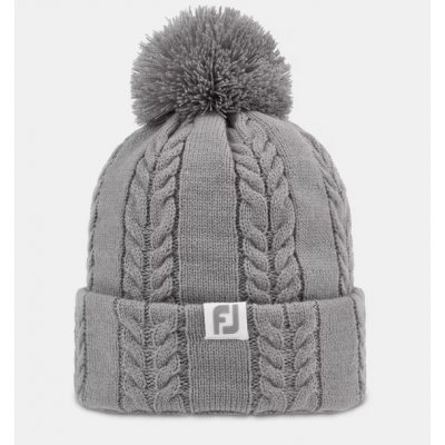 FootJoy Cable Knit Bobble šedá – Hledejceny.cz