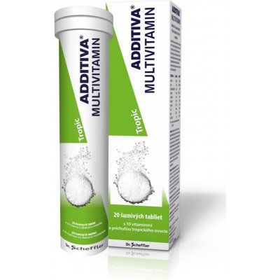 Additiva Multivitamin tropic šumivé tablety 20 ks – Hledejceny.cz