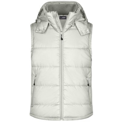 James & Nicholson zimní vesta s kapucí JN1004 Přírodní – Zboží Mobilmania