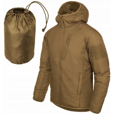 Bunda Helikon-Tex Wolfhound Climashield Apex s kapucí coyote 67G – Zboží Mobilmania
