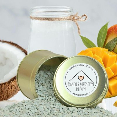 Od Janky vonné kamínky Mango s kokosovým mlékem 240 g v plechové dóze – Hledejceny.cz