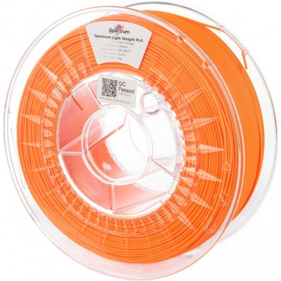 Spectrum Light Weight PLA 1.75mm LION ORANGE 1kg – Zboží Živě