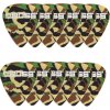 Boss BPK-12-CT Celluloid Pick Thin Camo 12 Pack