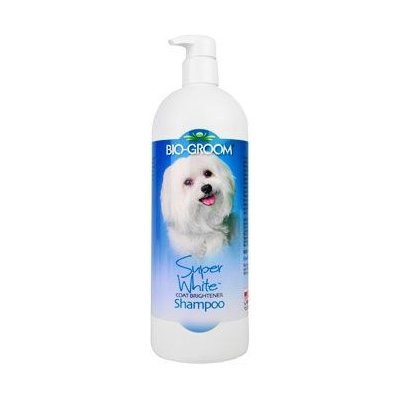 Bio-Groom Super White tónovací pes 946 ml