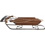 Clayre & Eef Veliké dřevěno-kovové sáně Sledge Vintage - 71*39*14 cm – Hledejceny.cz