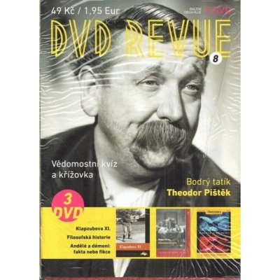 DVD Revue 8 (Klapzubova XI., Filosofská historie, Andělé a démoni: Fakta nebo fikce?): 3DVD