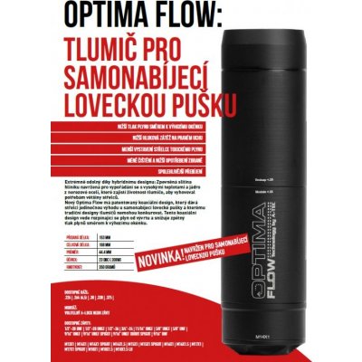 A Tec OPTIMA 45 Flow BBE, .30" 7,62mm na závit M14x1mm – Hledejceny.cz