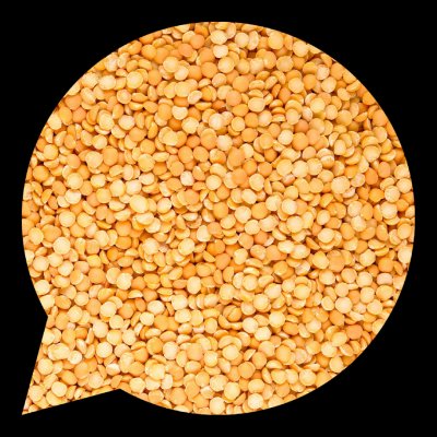 Country Life Bio Hrách žlutý půlený 0,5 kg – Zboží Dáma