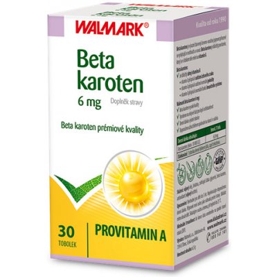 Walmark Beta karoten 6 mg 30 tobolek – Zbozi.Blesk.cz