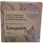 Kvitok Tuhý šampon pro děti Šampuk 25 g – Zboží Dáma