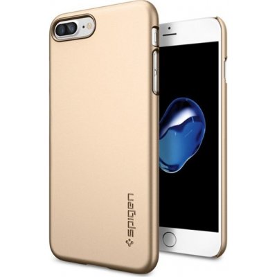 Pouzdro Spigen Thin Fit iPhone 7+ champagne zlaté
