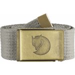 Fjällräven pásek Canvas Brass belt tmavá oliva – Sleviste.cz