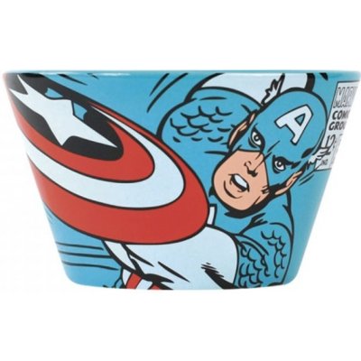 Captain America / Miska - Miska Captain America 460 ml (MA) – Zboží Dáma