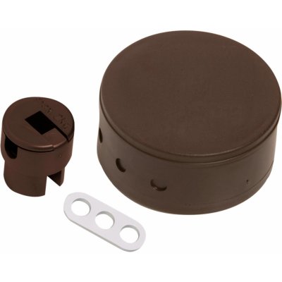 OBI Rozvodná krabice na strop, sada, 70 mm, hnědá – Zboží Živě