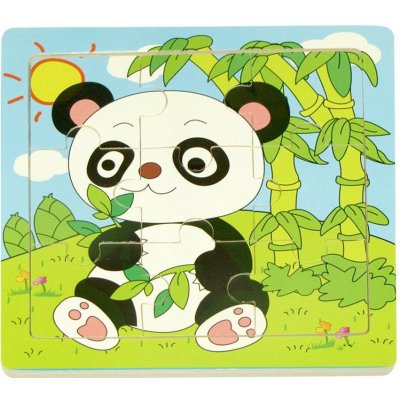 Lamps puzzle Panda 15x15cm – Sleviste.cz