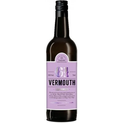 Cuatro Rayas VERMOUTH 61 Tempranillo červené 15% 0,75 l (holá láhev) – Zboží Dáma