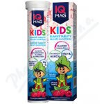 IQ Mag Kids Organický hořčík + vitamín B6 šumivé tablety pro děti s malinovou příchutí 20 tablet – Hledejceny.cz