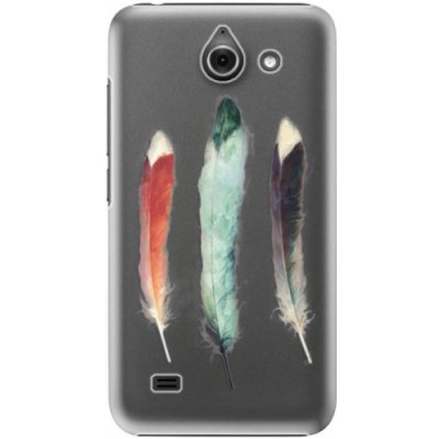Pouzdro iSaprio Three Feathers - Huawei Ascend Y550