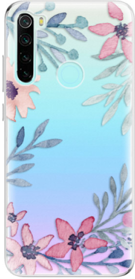 Pouzdro iSaprio - Leaves and Flowers - Xiaomi Redmi Note 8