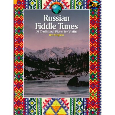 Russian Fiddle Tunes 31 tradičních písní pro 1/2 housle s akordy pro kytaru – Zboží Mobilmania