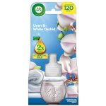 Air Wick Essential Oils Linen & White Orchid Prádlo a bílá orchidej, elektrický osvěžovač náhradní náplň 19 ml – Zbozi.Blesk.cz