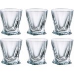 Bohemia Crystal Quadro sklenice na pálenku 2K936 0 99A44 6 x 55 ml – Zboží Dáma