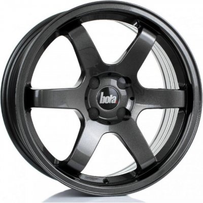 Bola B1R 7,5X17 4X100 ET40-45 gloss gunmetal – Zboží Mobilmania