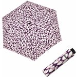 Doppler Fiber Havanna Leaves indigo dámský skládací deštník – Zboží Dáma